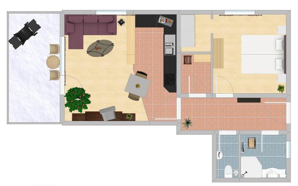 Appartement Vasilico เซิลล์ ภายนอก รูปภาพ
